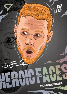 Frodl Dominik Heroic Faces Tipsport extraliga 24/25 #8