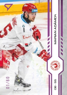 Adámek Marian Purple Iceberg Parallel 17/60 Tipsport extraliga 24/25 #3