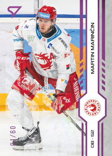 Marinčin Martin Purple Iceberg Parallel 58/60 Tipsport extraliga 24/25 #6