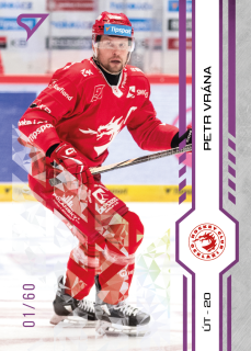 Vrána Petr Purple Iceberg Parallel 27/60 Tipsport extraliga 24/25 #18