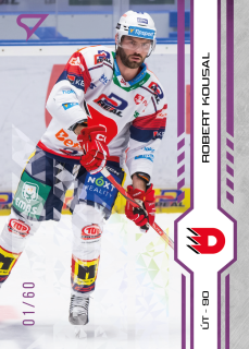 Kousal Robert Purple Iceberg Parallel 26/60 Tipsport extraliga 24/25 #30