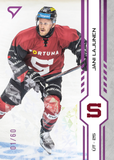 Lajunen Jani Purple Iceberg Parallel 17/60 Tipsport extraliga 24/25 #51