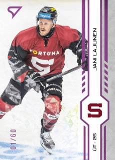 Lajunen Jani Purple Iceberg Parallel 25/60 Tipsport extraliga 24/25 #51
