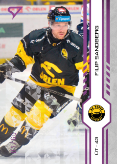 Sandberg Filip Purple Iceberg Parallel 05/60 Tipsport extraliga 24/25 #71