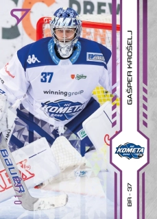 Krošelj Gašper Purple Iceberg Parallel 31/60 Tipsport extraliga 24/25 #73