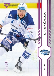 Ďaloga Marek Purple Iceberg Parallel 34/60 Tipsport extraliga 24/25 #78