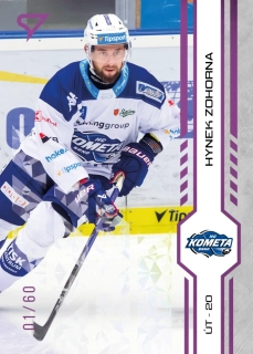 Zohorna Hynek Purple Iceberg Parallel 24/60 Tipsport extraliga 24/25 #90