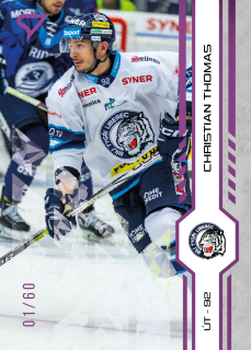 Thomas Christian Purple Iceberg Parallel 55/60 Tipsport extraliga 24/25 #124