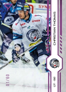 Thomas Christian Purple Iceberg Parallel 45/60 Tipsport extraliga 24/25 #124