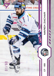 Zachar Marek Purple Iceberg Parallel 04/60 Tipsport extraliga 24/25 #126