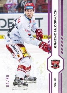 Mccormack Graeme Purple Iceberg Parallel 27/60 Tipsport extraliga 24/25 #133