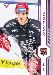 Perret Jordan Purple Iceberg Parallel 30/60 Tipsport extraliga 24/25 #142