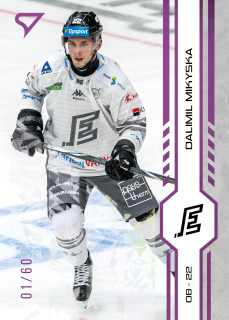 Mikyska Dalimil Purple Iceberg Parallel 20/60 Tipsport extraliga 24/25 #185