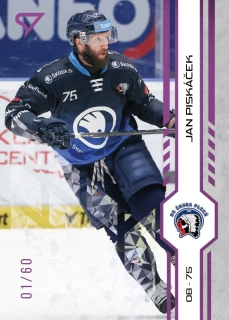 Piskáček Jan Purple Iceberg Parallel 49/60 Tipsport extraliga 24/25 #205