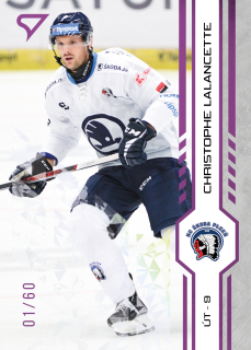 Lalancette Christophe Purple Iceberg Parallel 07/60 Tipsport extraliga 24/25 #212
