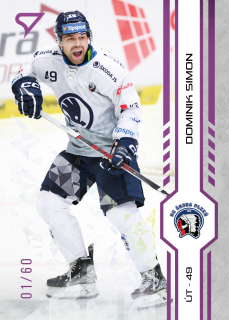 Simon Dominik Purple Iceberg Parallel 27/60 Tipsport extraliga 24/25 #215