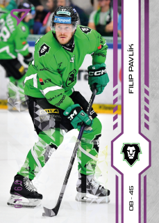 Pavlík Filip Purple Iceberg Parallel 22/60 Tipsport extraliga 24/25 #224