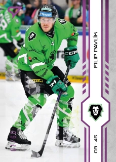 Pavlík Filip Purple Iceberg Parallel 35/60 Tipsport extraliga 24/25 #224