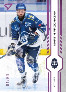 Procházka Martin Purple Iceberg Parallel 23/60 Tipsport extraliga 24/25 #248