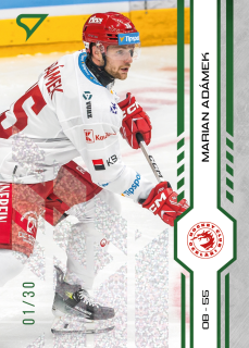 Adámek Marian green glitter parallel 23/30 Tipsport extraliga 24/25 #3