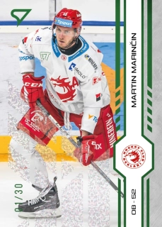 Marinčin Martin green glitter parallel 23/30 Tipsport extraliga 24/25 #6