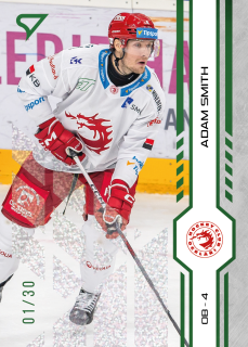 Smith Adam green glitter parallel 28/30 Tipsport extraliga 24/25 #8