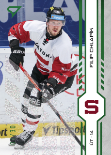 Chlapík Filip green glitter parallel 21/30 Tipsport extraliga 24/25 #49