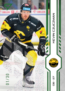 Czuczman Kevin green glitter parallel 1/30 Tipsport extraliga 24/25 #59