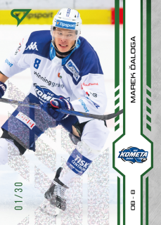 Ďaloga Marek green glitter parallel 10/30 Tipsport extraliga 24/25 #78
