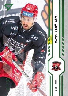 Miškář Patrik green glitter parallel 8/30 Tipsport extraliga 24/25 #140