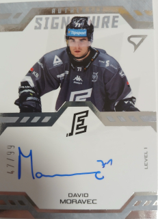Moravec David Authentic Signature 47/99