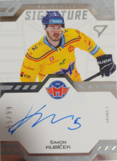 Kubíček Šimon Authentic Signature 65/99