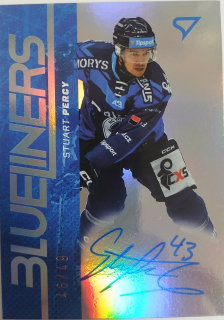Percy Stuart Blueliners auto 46/49