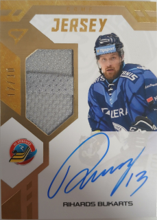 Bukarts Rihards game jersey signature 17/30