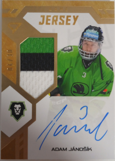 Janošík Adam game jersey signature 4/30