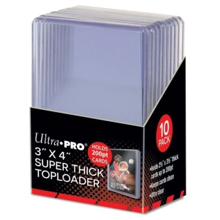 Ultra Pro 3x4 Super Thick Toploader 200pt (balení 10ks)