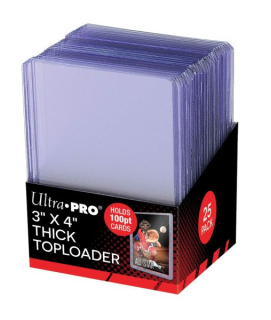 Ultra Pro 3x4 Super Thick Toploader 100pt (balení 25ks)