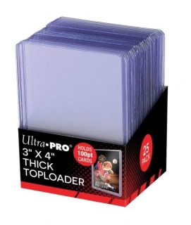 Ultra Pro 3x4 Super Thick Toploader 100pt - 1ks