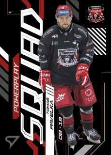 Pavelka Tomáš Powerplay Squad Tipsport extraliga 24/25 #49