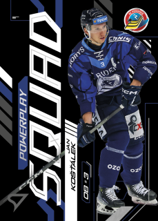Košťálek Jan Powerplay Squad Tipsport extraliga 24/25 #54