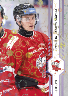 Mácha Joshua James puck marks Tipsport extraliga 24/25 #333