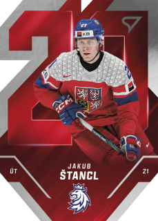 Štencl Jakub Team 20 hokejové česko 2025 #23