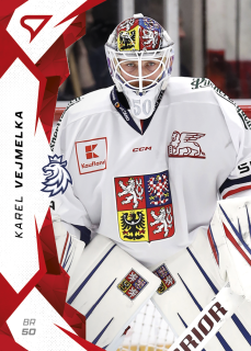 Vejmelka Karel hokejové česko 2025 red parallel #7