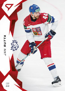 Rutta Jan hokejové česko 2025 red parallel #22