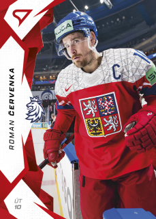 Červenka Roman hokejové česko 2025 red parallel #30