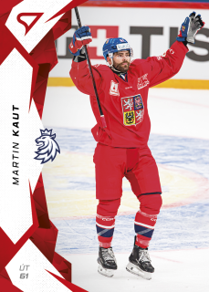 Kaut Martin hokejové česko 2025 red parallel #39