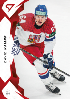 Kämpf David hokejové česko 2025 red parallel #40