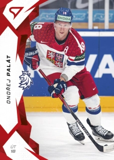 Palát Ondřej hokejové česko 2025 red parallel #51