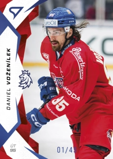 Voženílek Daniel hokejové česko 2025 blue parallel 39/49 #60