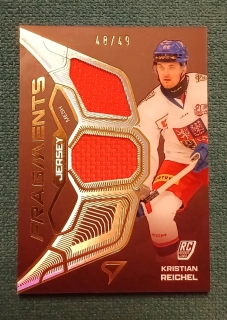 Kristian Reichel hokejové česko 2025 Fragments Jersey 48/49 